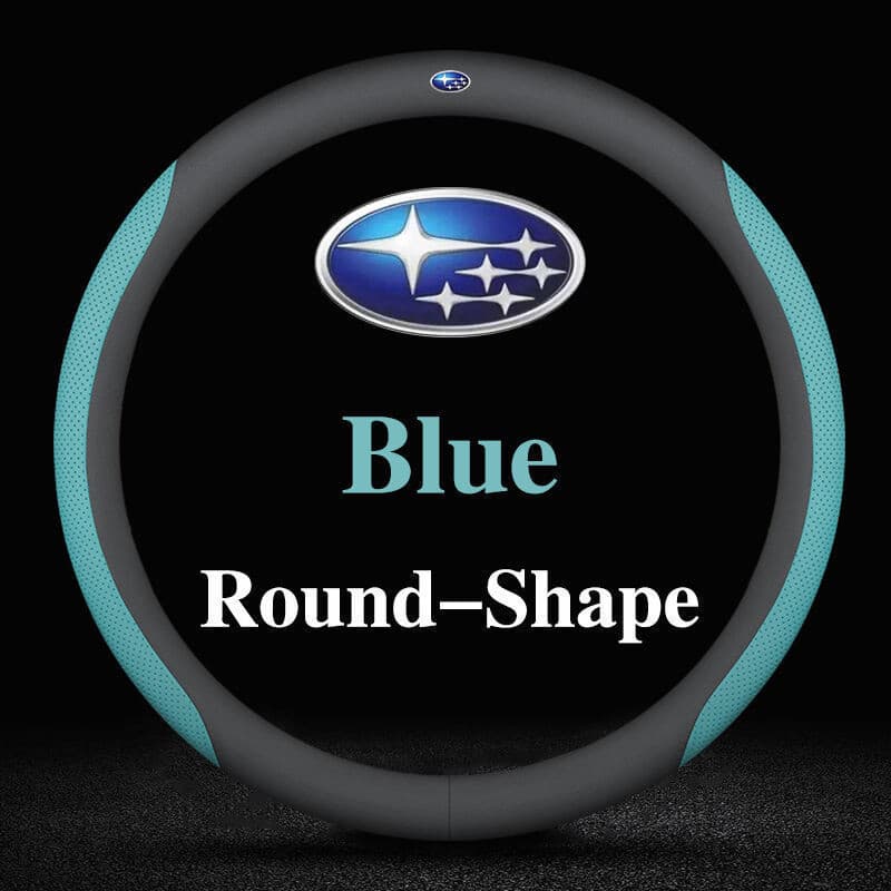 Capa de Volante de Couro para Carro em 5 Cores para Subaru BRZ, Forester, XV, Impreza, Levorg, WRX STi 2019 2020 2021 20
