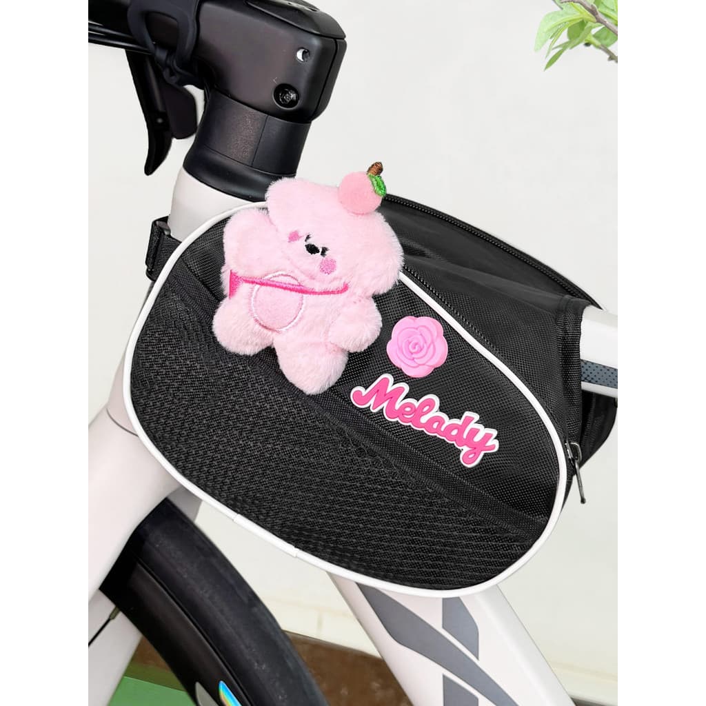 Bolsa frontal para feixe de bicicleta, bolsa frontal para armazenamento de feixe de Mountain bike, bolsa de armazenament