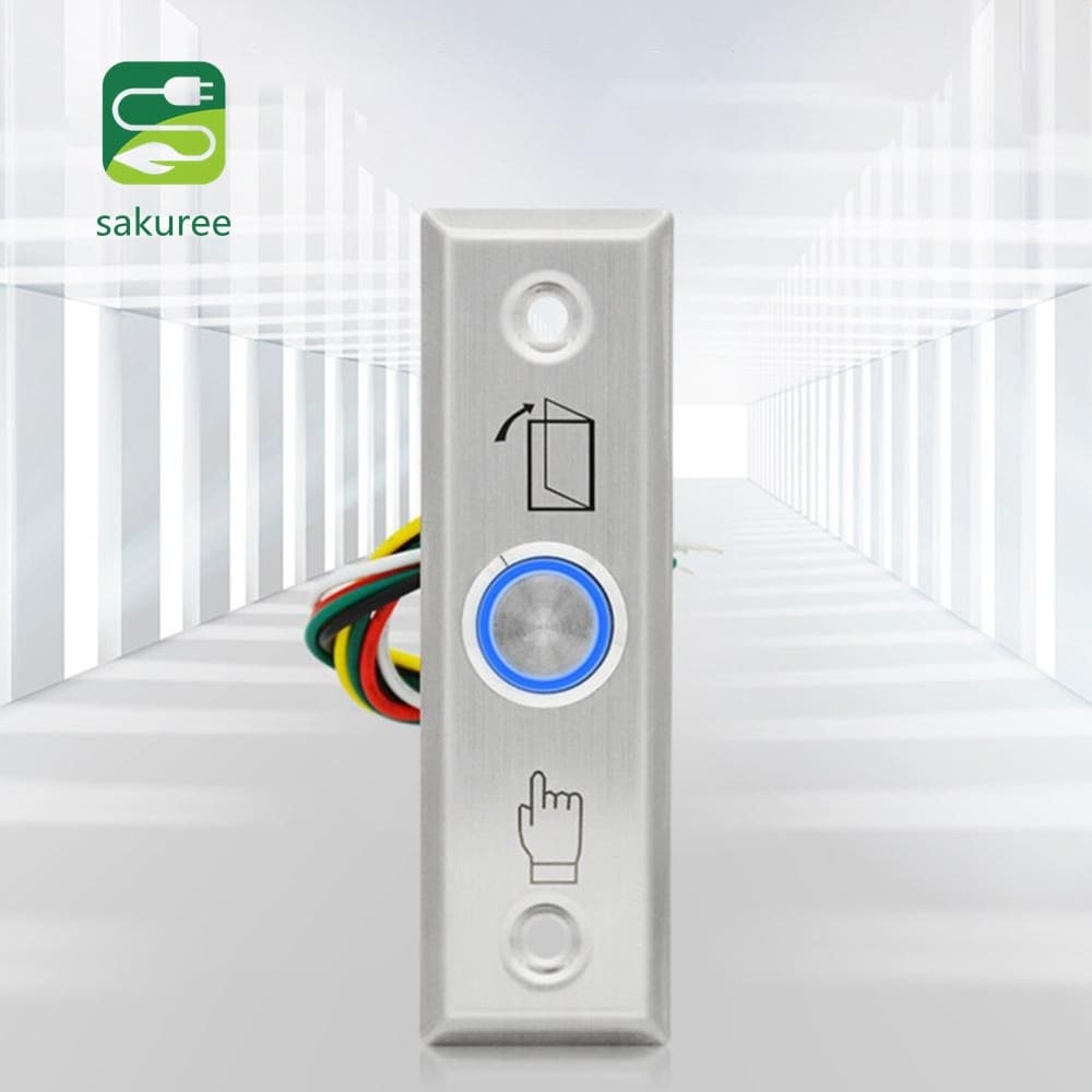Botão De Saída Criativo , Interruptor De Pressão Para Porta , Abridor De Aço Inoxidável , Botões De Liberação Controle D