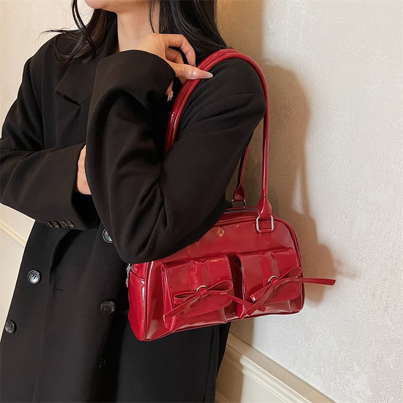 Moda Na Feminina Bolsa De Ombro 2025 Novo Estilo Mini Crossbody Luz Luxo C