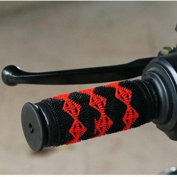 Capa antiderrapante para alça de motocicleta, resistente ao desgaste, acessórios modificados, guidão, veículo elétrico,