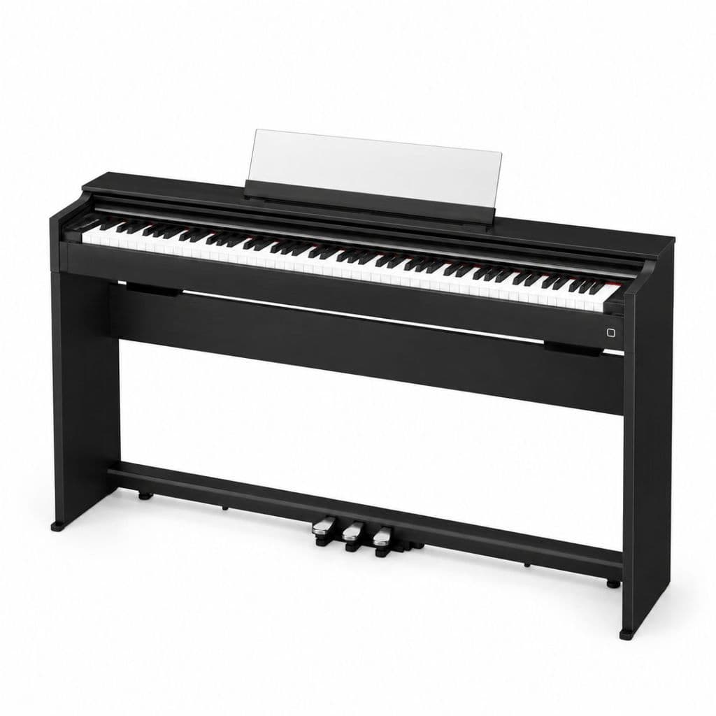 Piano Digital Casio Celviano AP-S200 88 Teclas Ação de Martelo 3 Pedais 20W+20W com App Casio Music Space e Bluetooth