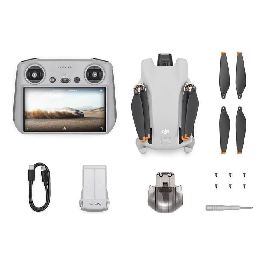 DRONE DJI MINI 3 RC 4K COM TELA - Lacrado Envio Imediato