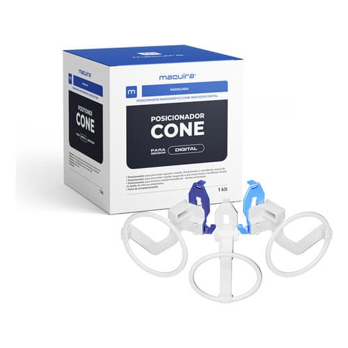 Posicionador Radiográfico Cone Para Sensor Digital Kit