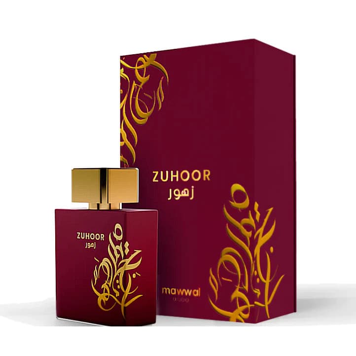 Perfume Árabe Mawwal Zuhoor Feminino 100ml Eau de Parfum Toque Doce Sofisticado e Marcante