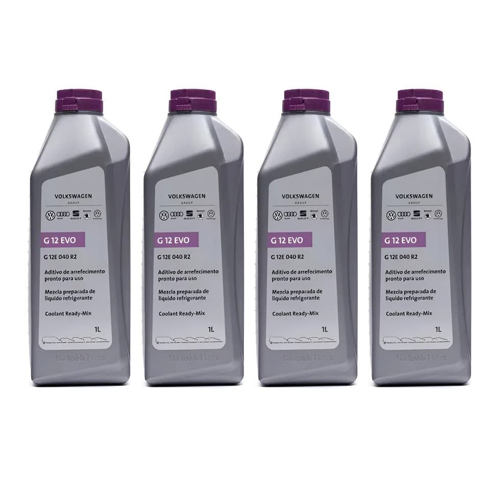 4 litros Aditivo de radiador G12 pronto uso original VW Audi