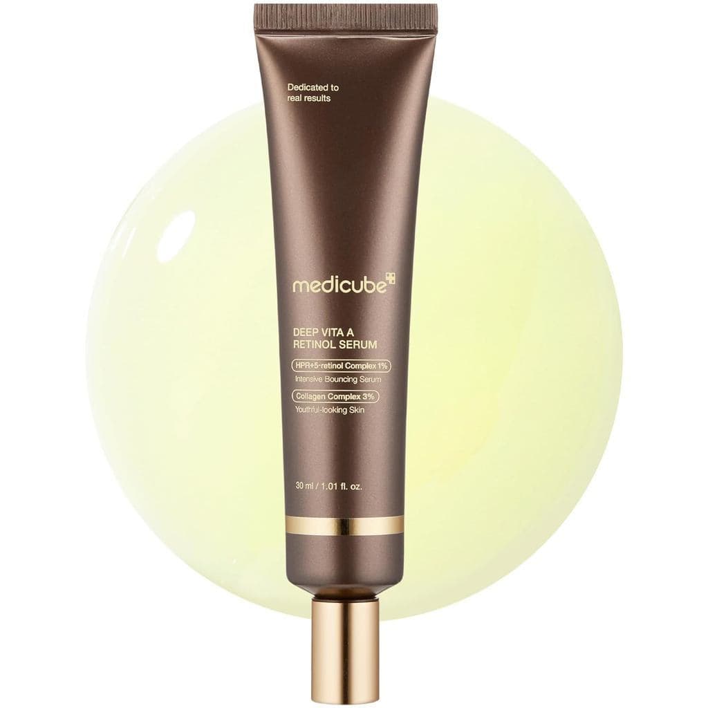 Essência Facial Anti-Envelhecimento Medicube Deep Repair Bakuchiol Retinol - 4ª Geração de Retinol e Bakuchiol - Para Li