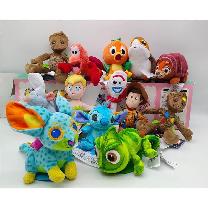 JAMXUN Disney Store Ratatouille Chef Remy Brinquedo De Pelúcia De Ombro Magnético Novo E Outro Mais Boneca