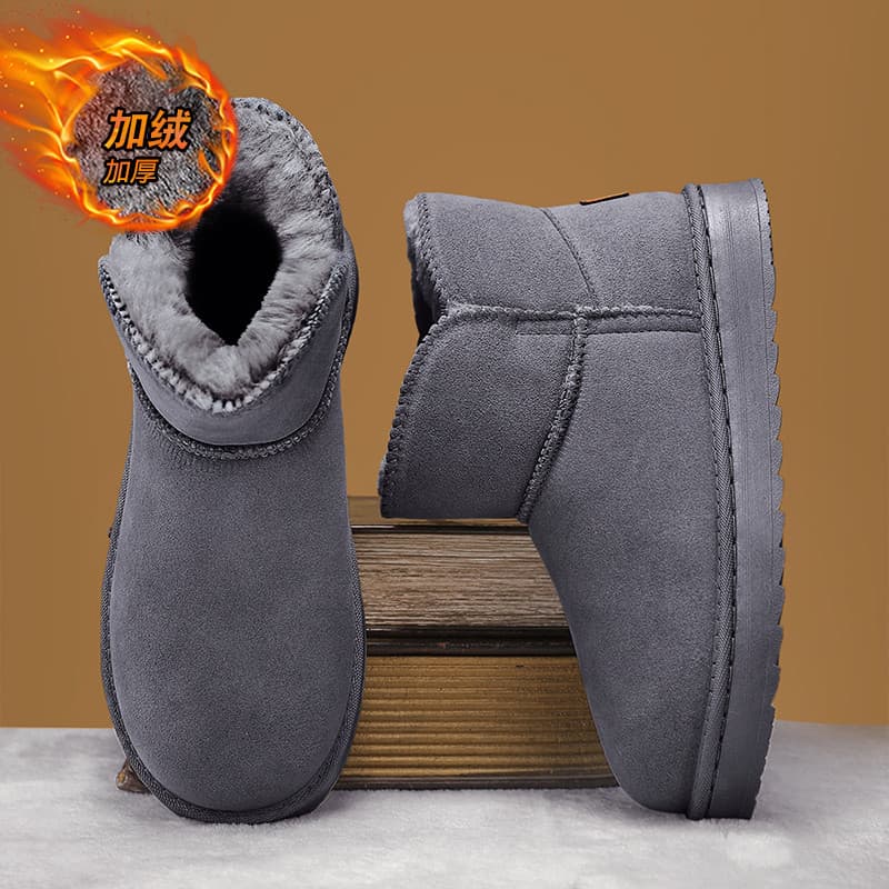 Halbin botas de neve femininas inverno sola grossa forro antiderrapante engrossado menos 40 graus botas à prova de frio