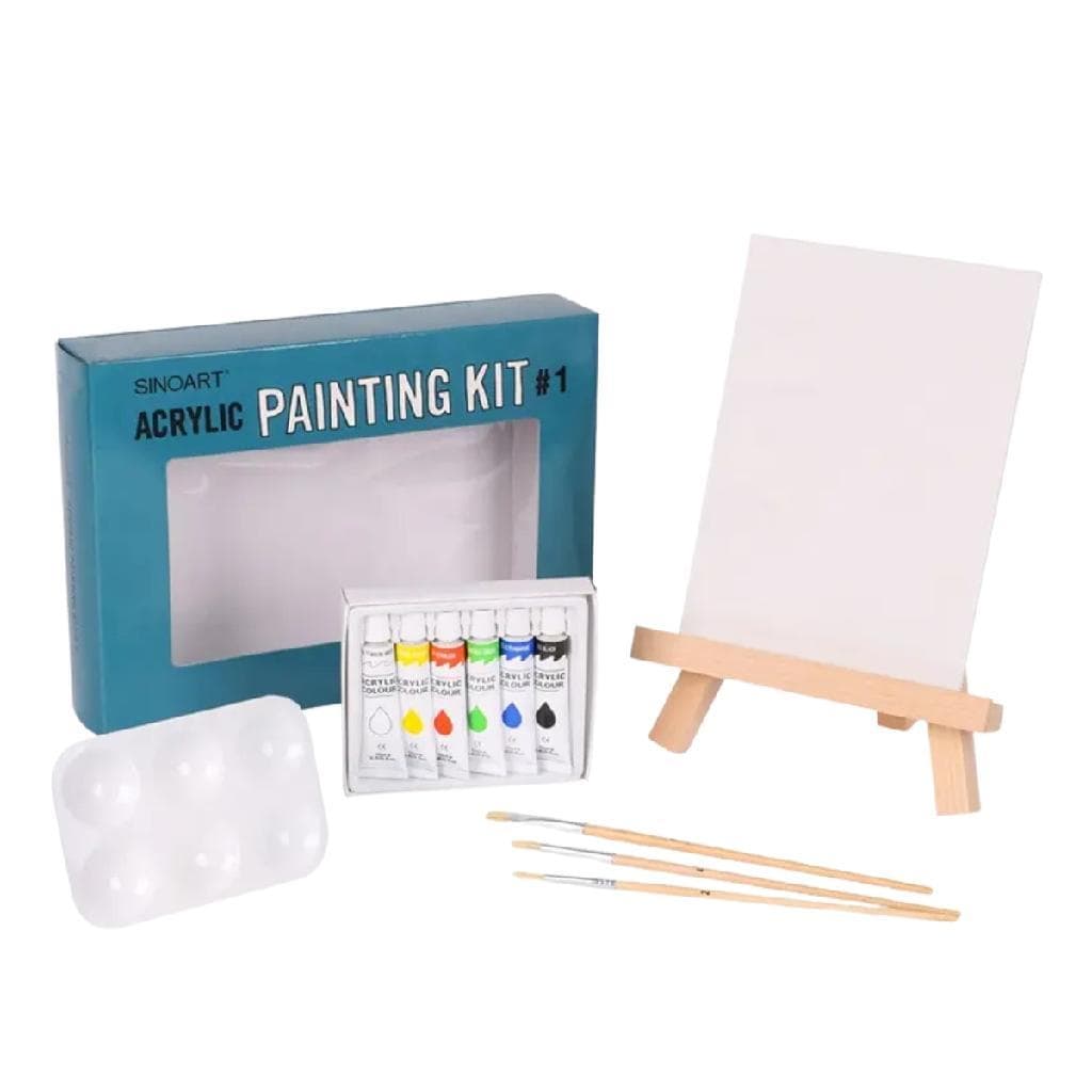 Kit Completo para Pintura Acrílica Sinoart