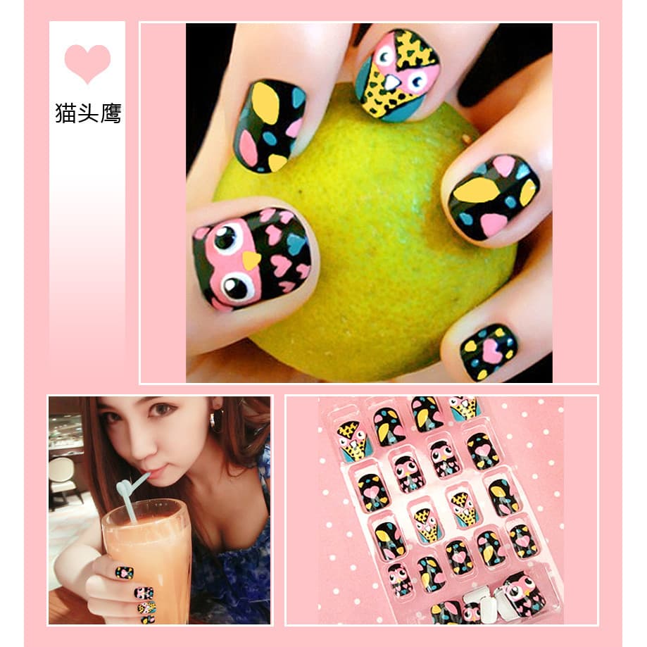 Adesivos de unhas influenciadores usam unhas acabadas remendos de Manicure remover adesivos de unhas