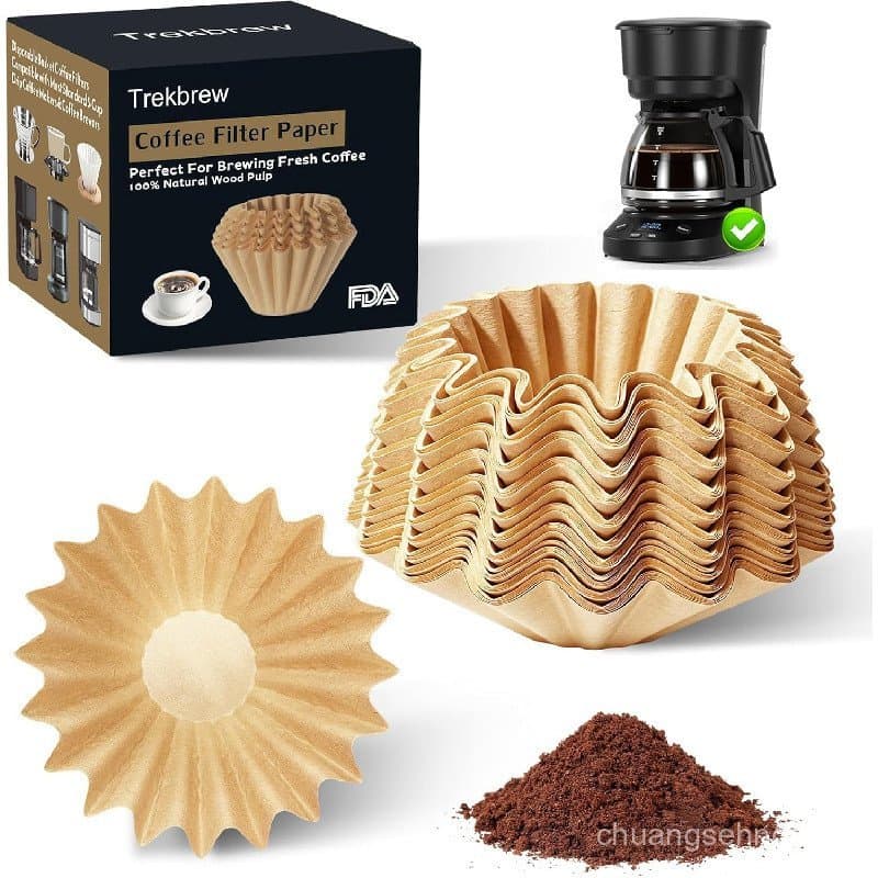 Filtro de Café para 5 Xícaras Compatível com Mr. Coffee Mini Brew, Filtros de Café Não Branqueados para Cafeteiras de Go