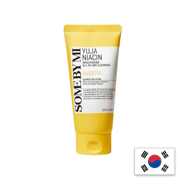[SOMEBYMI] Yuja Niacin Brightening All-in-One Limpador 100ml / Limpeza Profunda / Iluminador / Niacinamida