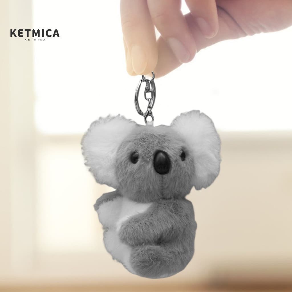 Boneca Macia Pingente Coala Chaveiro Bonito Saco De Pelúcia Charme Para Mochilas E Bolsas Adorável Casa Carro Dezembro