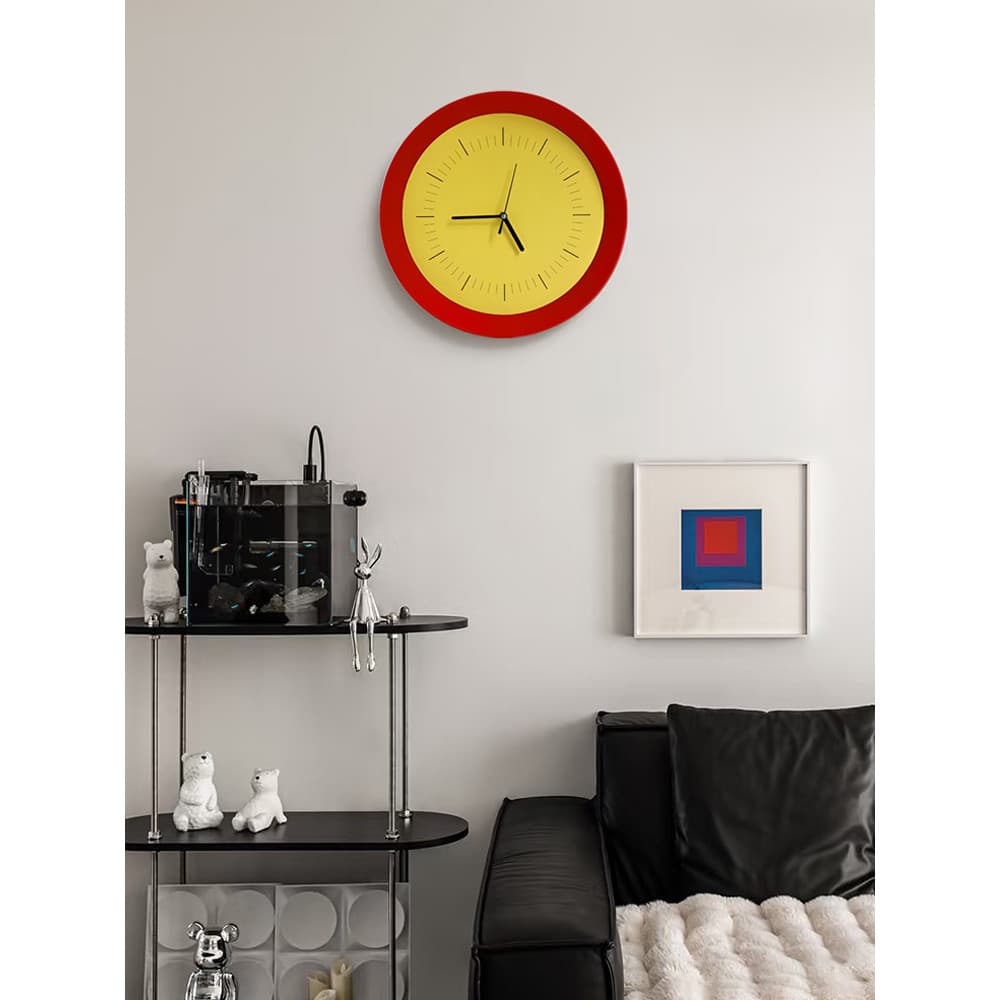 XEMO relógio sala de estar simples e moderno relógio de parede casa quarto criativo mudo relógio de parede estilo nórdic