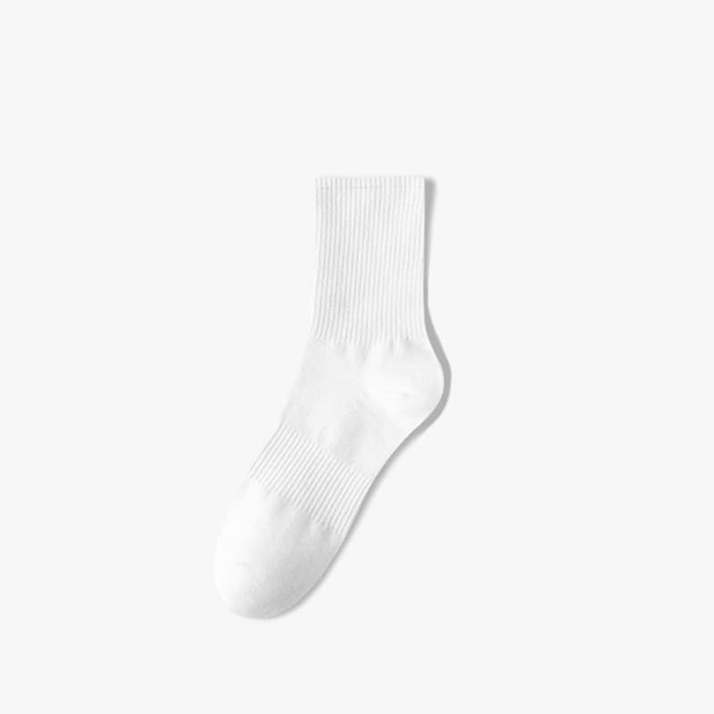 Meias masculinas verão estilo fino meados de tubo meias esportivas absorvente de suor desodorante antibacteriano tubo lo