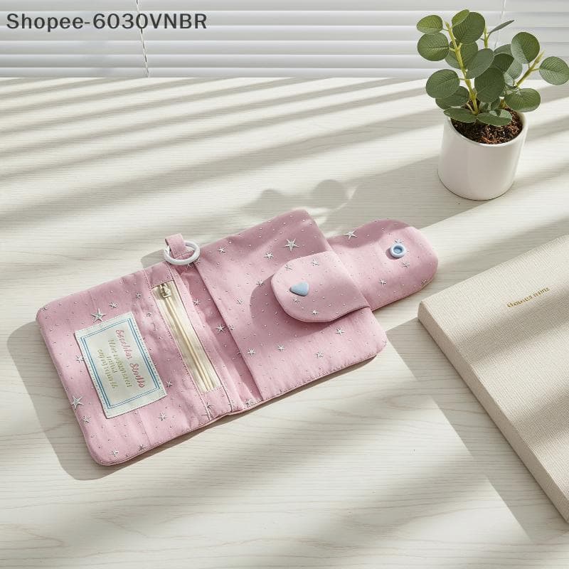 [QY] Bolsa De Armazenamento Para Viagem , Macia , Resistente A Rugas , Poliéster , Estampa De Estrela Brilhante , Decora