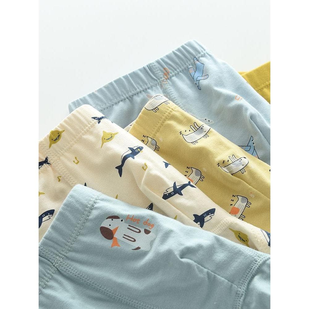 Cueca boxer classe A menino, Shorts para bebê menino, jardim de infância, desenho animado, bebê boxer