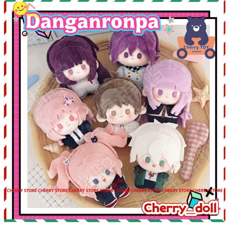 Boneco de Pelúcia Danganronpa V3 de 10cm, Kokichi Oma Nagito Komaeda, Brinquedo com Corpo de Estrela-do-Mar, Figura Nana