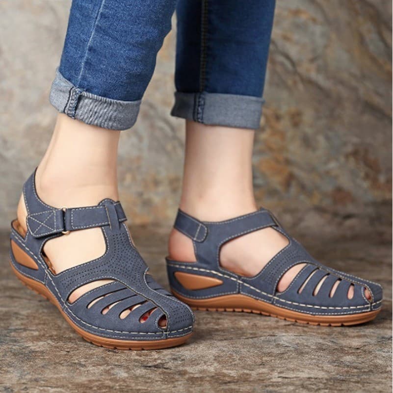 Novos Sapatos Femininos Sandálias De Salto De Verão Para Mulheres Sandália De Cunha Com Plataforma Sandalias Mujer Calça
