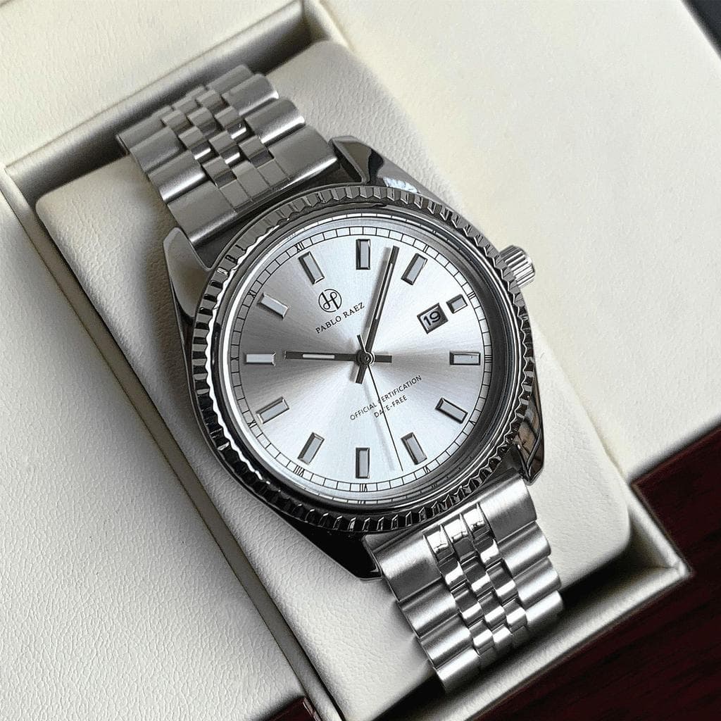 Relógio de quartzo luminoso high-end relógio masculino high-end à prova dwaterproof água aço inoxidável negócios relógio