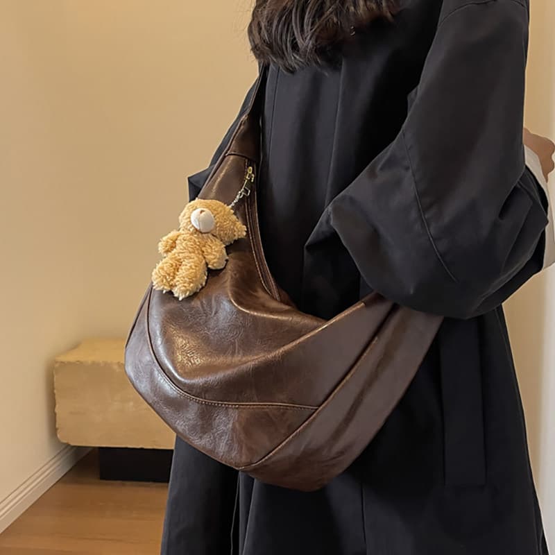 Moda Retro saco de grande capacidade feminino 2026 novo estilo primavera verão All-Match bolinho saco Casual Commuter om