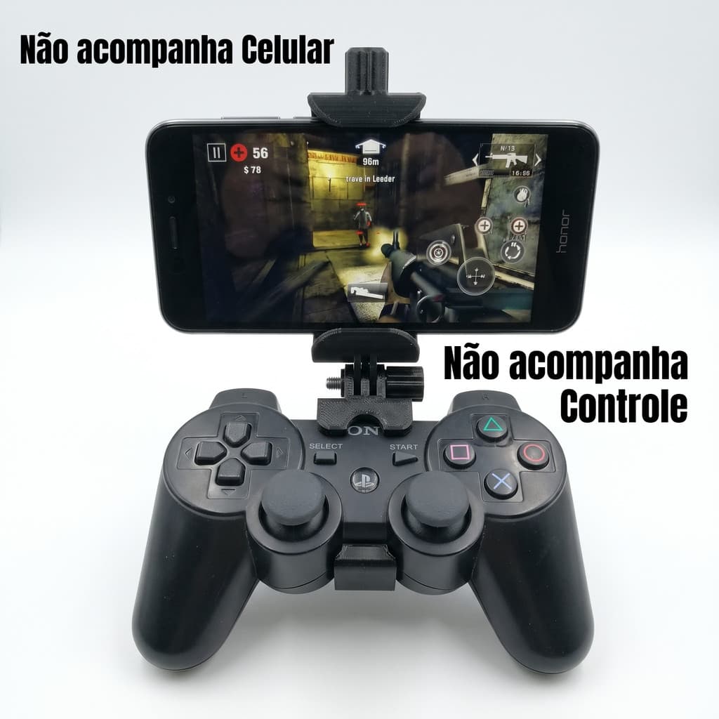 Suporte P/ Celular Controle PS3 Compatível Xcloud GeForce Now Mobile