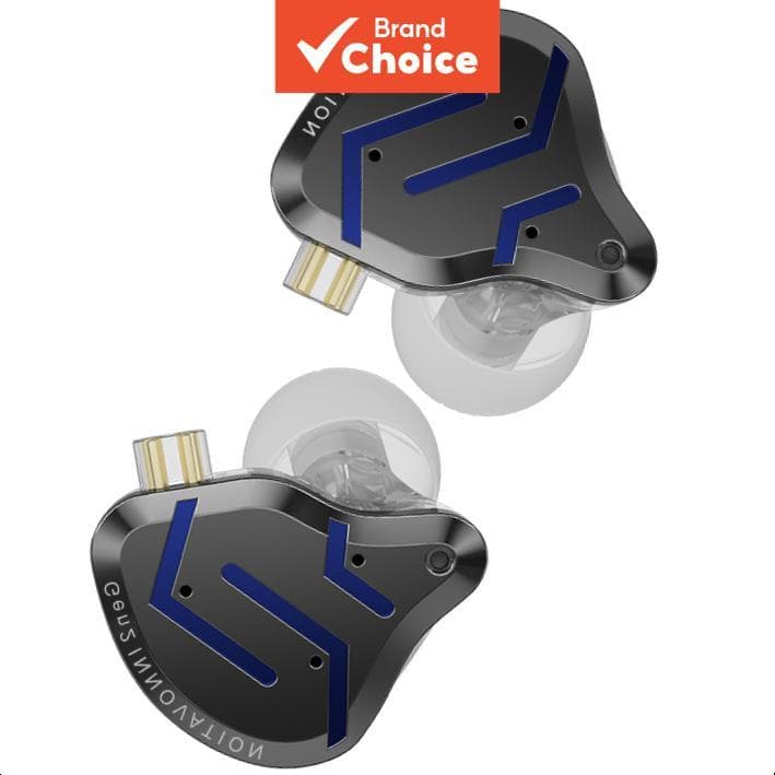 KZ Zsn Pro Fones De Ouvido Intra-Auriculares De 2 Estágios Monitor De Crossover Eletrônicos Circuito HiFi Com Fio Isolam