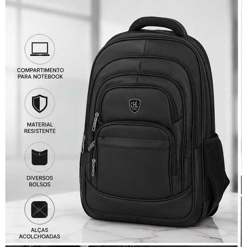 Mochila Gigante 70L Para Moto Camping Impermeavel Bolsa Reforçada Escolar Notebook Premium 2207-56