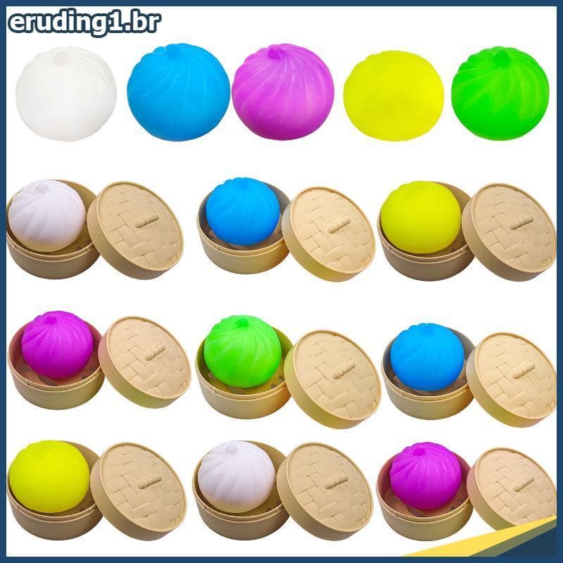 erudi Bonito Mole Cozido No Vapor Bolinho Pão Brinquedo Lento Subindo Anti Fidget Perfumado Alívio Do Estresse Espremer