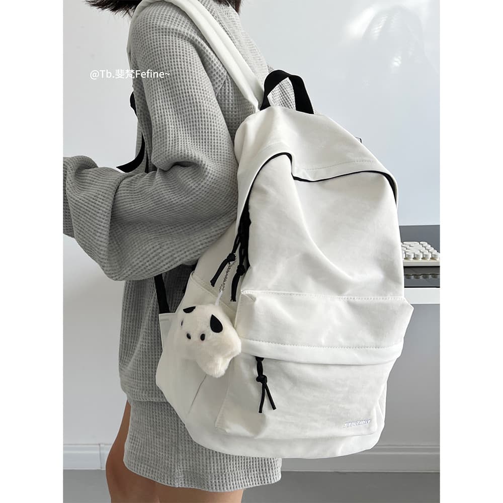 Mar francês sal azul Ultra-alta aparência mochila estudante universitário mochila feminina estudantes do ensino médio