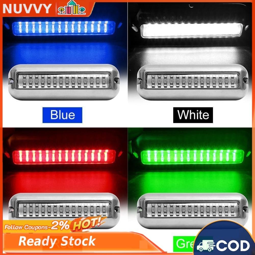 Luz Subaquática Para Iate 42LED Acessórios Barco E Com De Âncora De Aço Inoxidável