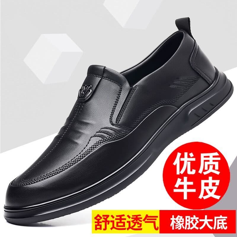 2026 Novo Estilo Marca Sapatos Masculinos Primavera Couro Genuíno Negócios Sapatos Casuais De Couro Masculino Sola Macia