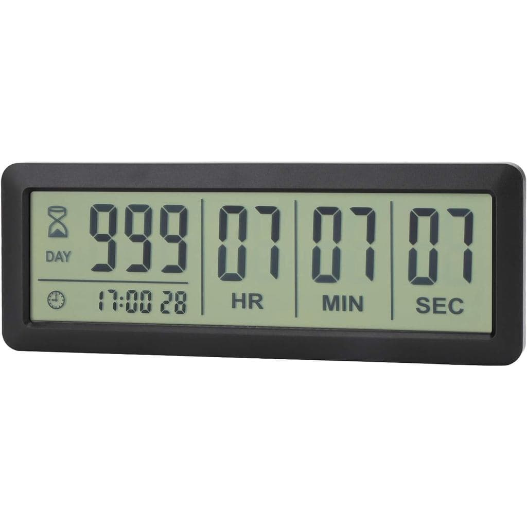 Relógio Digital com Temporizador de Contagem Regressiva de 999 Dias da AIMILAR, Contador de Dias para Eventos de Aposent