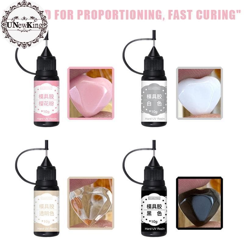 UNewKing Nail Art 3D Esculpido Gel UV 10g Cola Adesiva De Cristal Para Molde Acrílico Gravura Padrão Design br