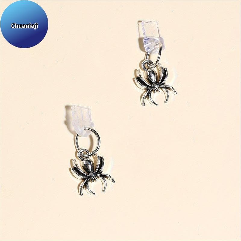 Chuaniaji Telefone Poeira Plug Bonito Aranha Acessório Pingente Decoração Para Tipo-C Interface De Carregamento BR