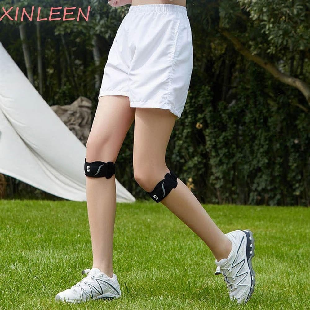 Joelheiras De Tendão De Patela XINLEEN , Joelheira Esportiva Confortável De Alta Elasticidade , Faixa Ajustável