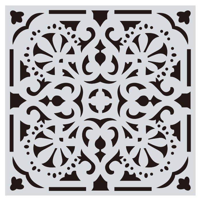 [Versátil e Criativo] 16PCS Mandala Auxiliary Painting Template/Modelo de Pintura/Stencil para Artesanato