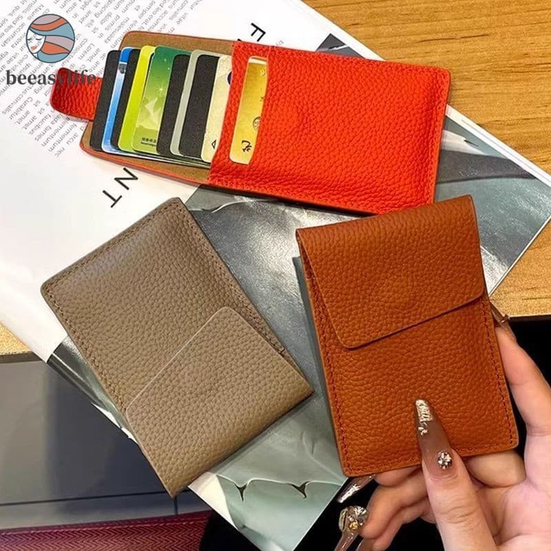 Porta-Cartões Fino Removível-Mini Carteira Antidesmagnetização Para Homens E Mulheres