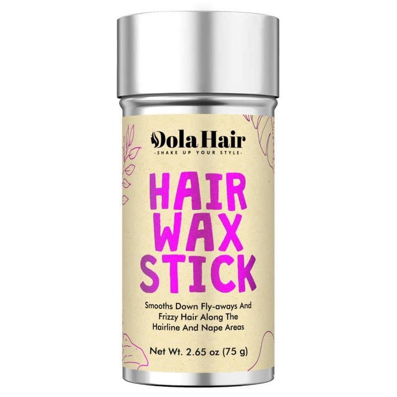 Dolahair Cera Capilar em Bastão - Controle de Fios Rebeldes e Pomada Modeladora para Crianças, Mulheres e Homens - Model