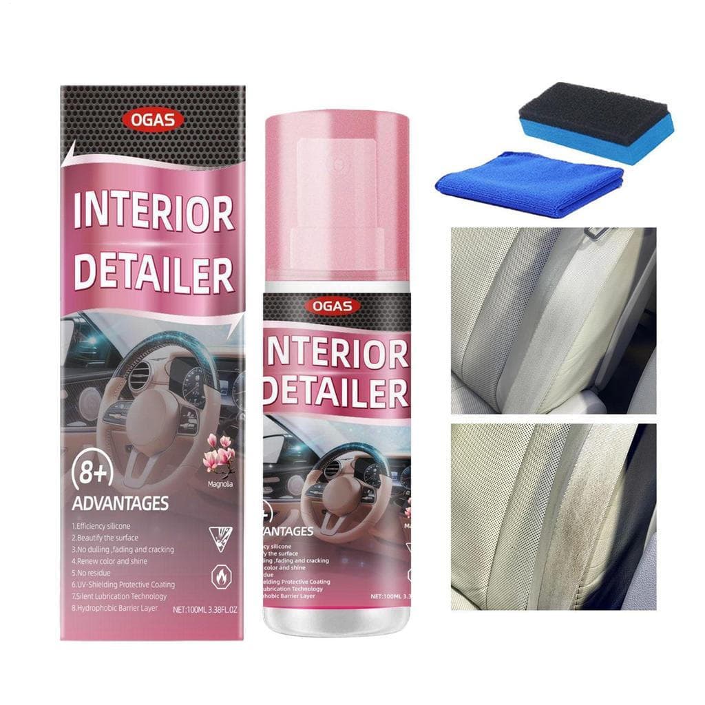 Limpador de Painel de Carro 100ml, Limpeza Segura, Produtos de Cuidado Interno para Caminhões e Carros CU06
