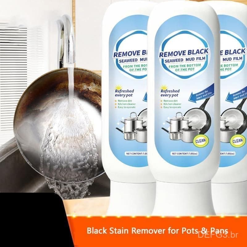 Removedor de Manchas para Panelas e Frigideiras, Removedor de Manchas para Panelas, Limpador de Utensílios de Cozinha em