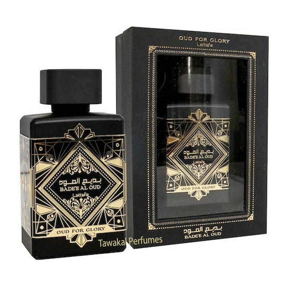 Lattafa Bade'e Al Oud Oud For Glory Eau De Parfum 100ml |   Fragrância Unissex Luxuosa e Duradoura |   Aroma Intenso, Pi
