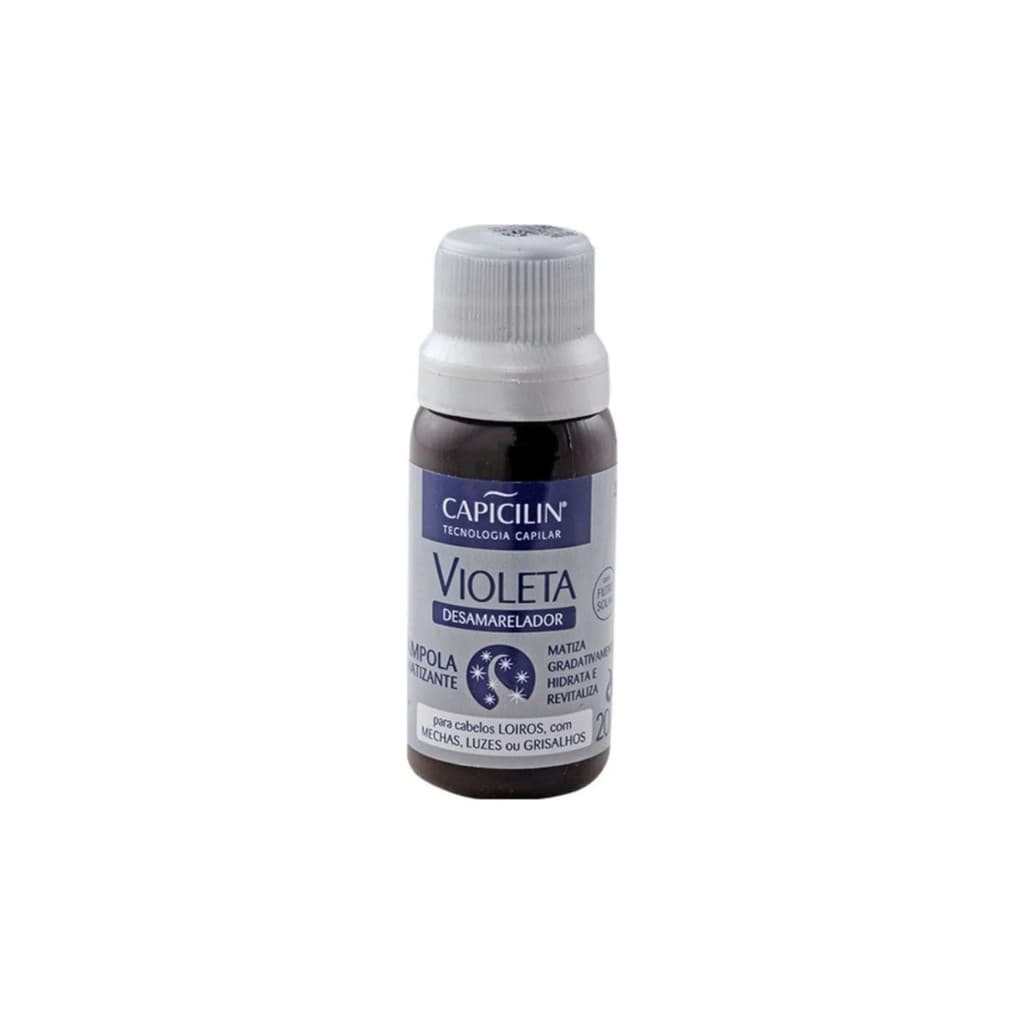 VIOLETA AMPOLA MATIZANTE DESAMARELADOR CAPICILIN  20ML