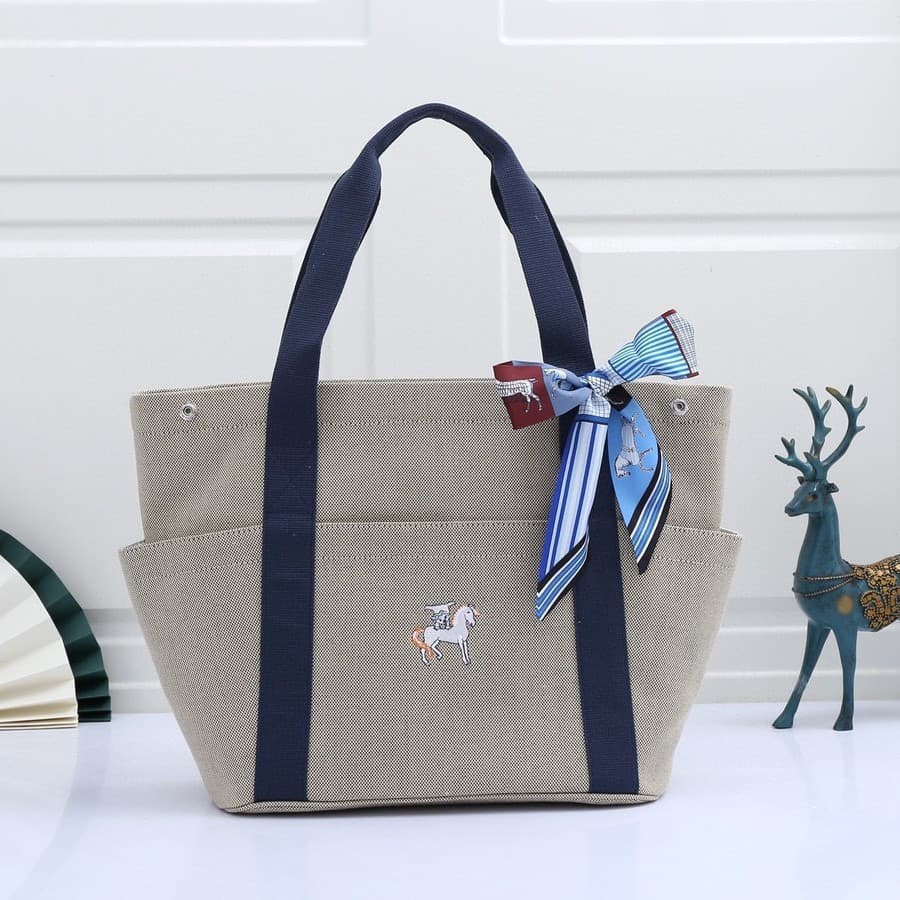 Bolsa de fornecimento direto, bolsa grande de suporte bordada, bolsa de praia pequena, bolsa mãe