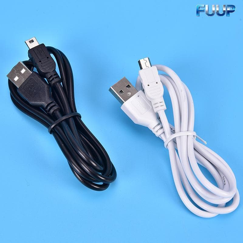 FUUP Cabo MINI USB De 1 M De Comprimento Para Sincronização E Carga De Chumbo Tipo A 5 Pinos B Carregador De Telefone Qu