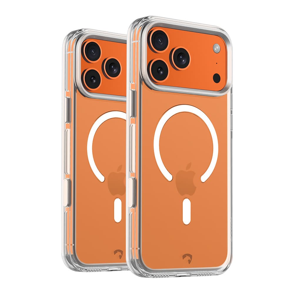 Capa iPhone 17 /17 Pro /17 Pro Max Anti Impacto Magsafe Transparente Não Amarela Proteção Reforçada Bordas Elevadas