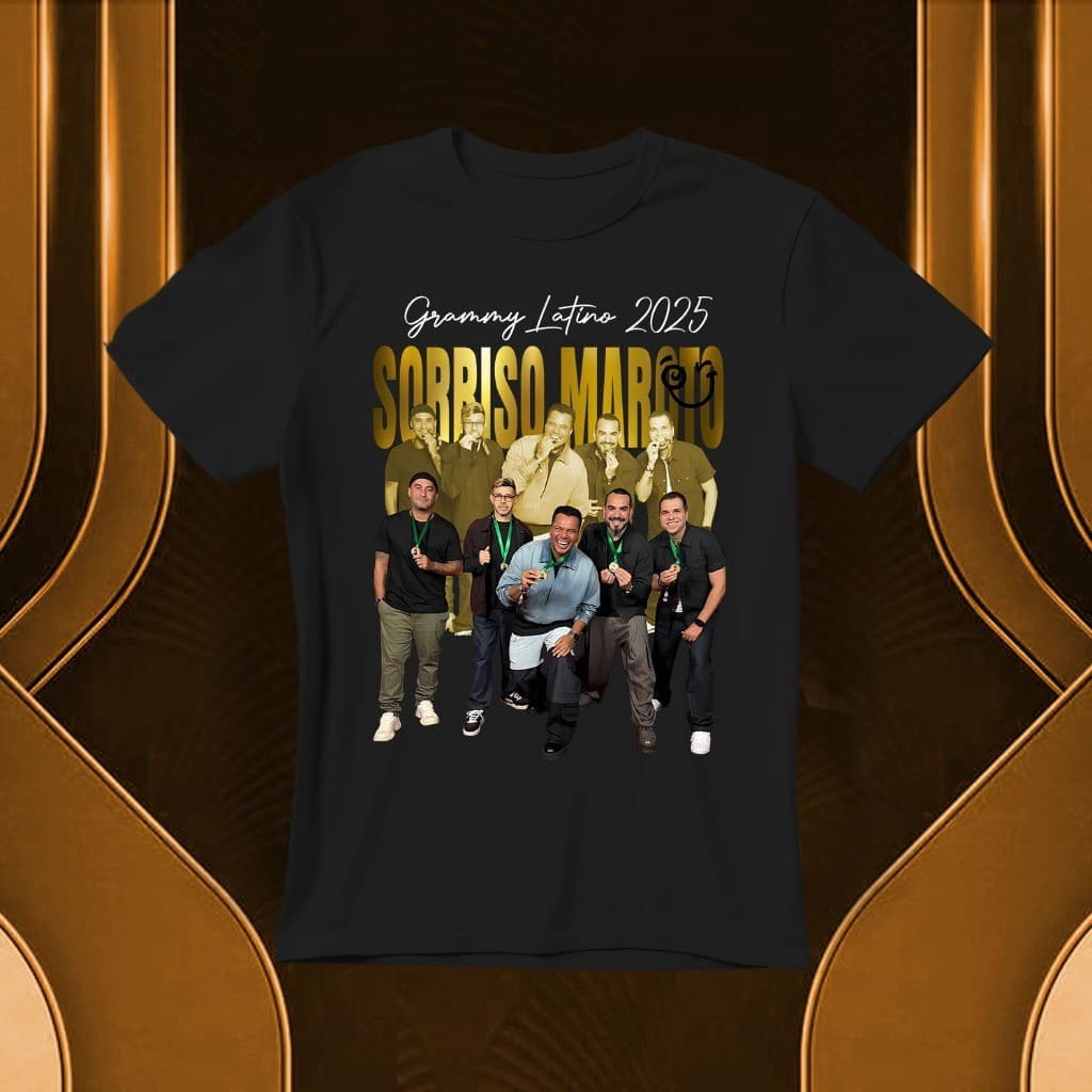 Camiseta Sorriso Maroto Hype Estampa Exclusiva Pagode Camisa Streetwear 100% Algodão