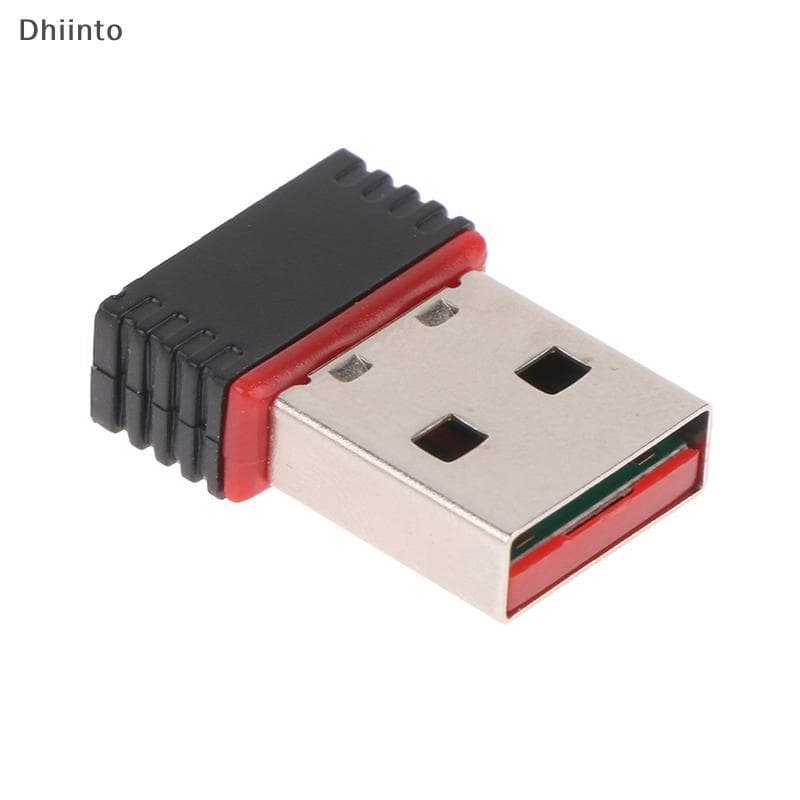 [Dhiint] Mini Adaptador USB Wifi 802.11n Antena 150Mbps Receptor Sem Fio Dongle Placa De Rede Wi-Fi Externo Para Laptop