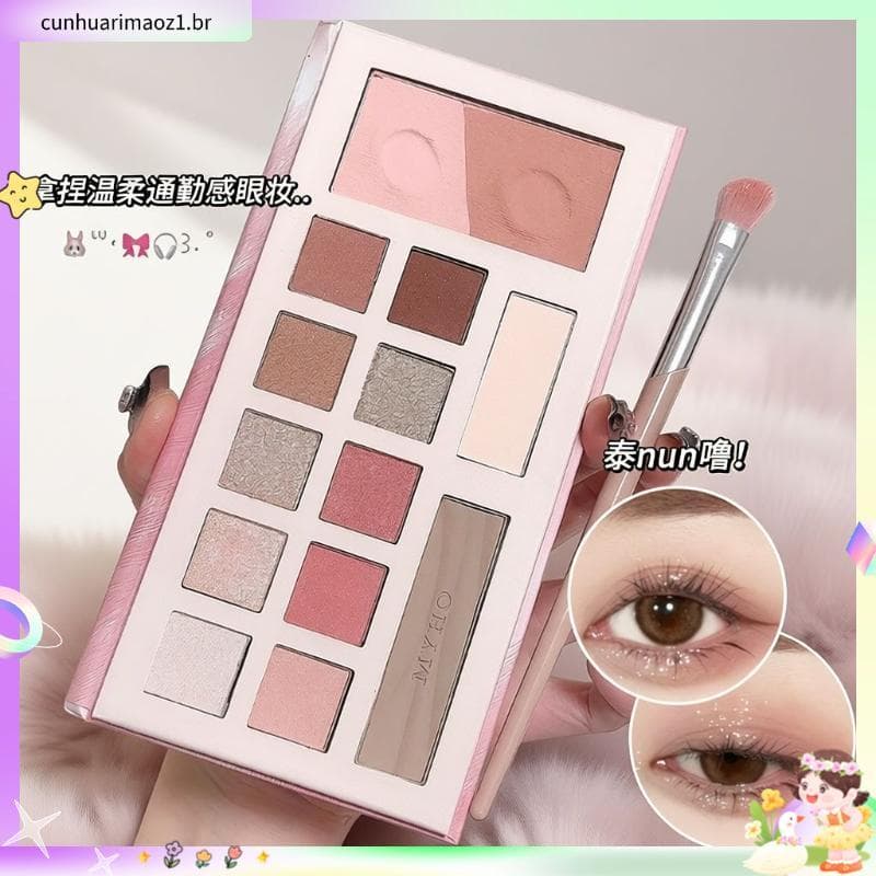 Coleção 36 50 Pessoas MYHO Designer Face Repairing Paleta de sombras abrangentes Sombra fosca perolada iluminando contor